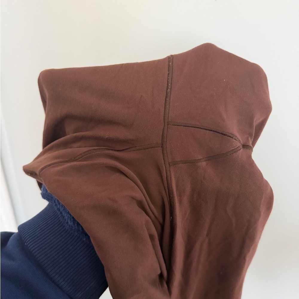 Aerie Brown 7/8 Offline Crossover Leggings - Picture 4 of 7